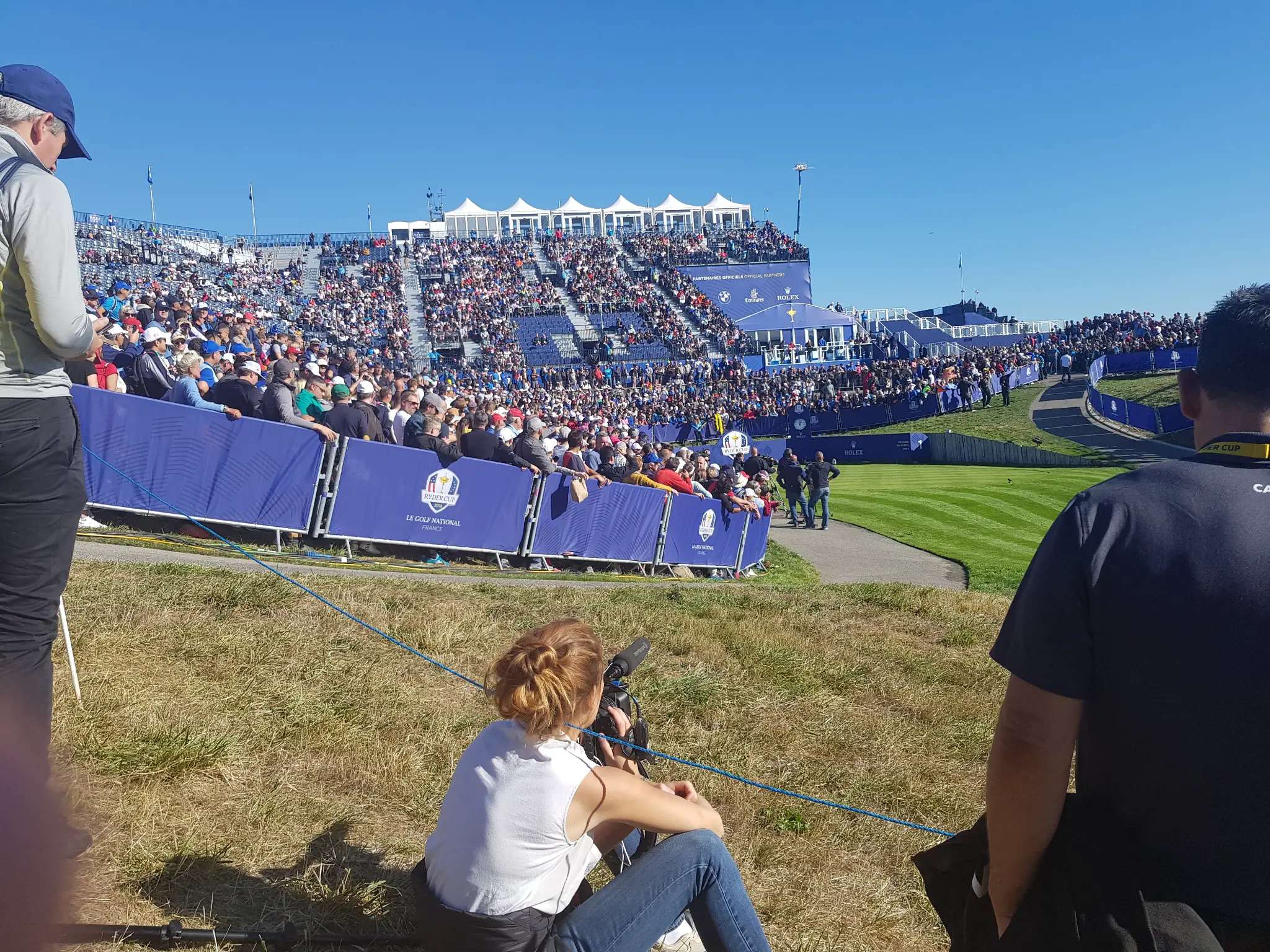 The 2018 Ryder Cup at Le Golf National — a landmark event I led digital coverage of while at ESPN.